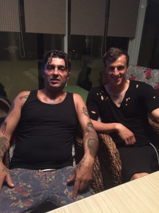 Il socio Carlo Formisano ed il suo caro amico Vlad Chiricheș