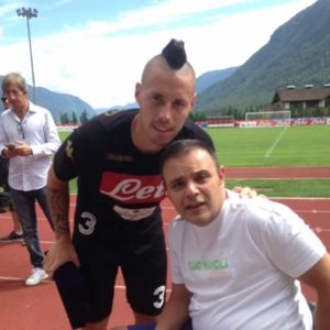 Giuseppe Danese con Hamsik