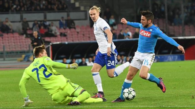 Soccer: Champions League, Napoli-Dynamo Kyiv