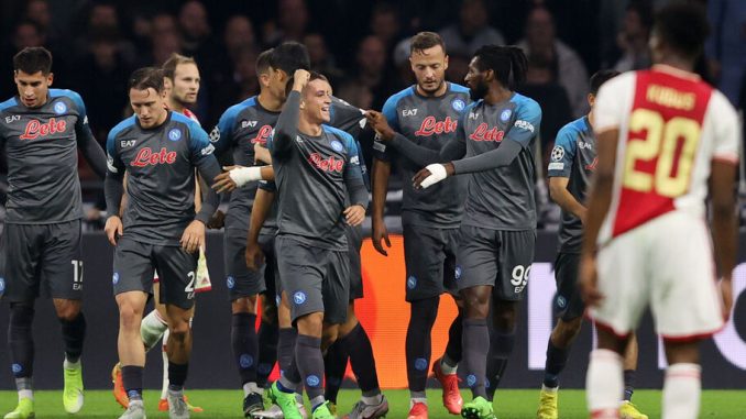 AFC Ajax v SSC Napoli: Group A - UEFA Champions League